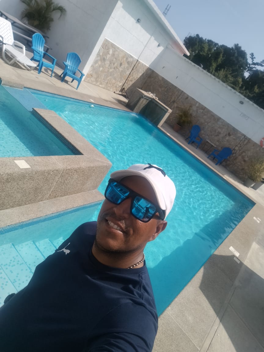 Piscina principal de la casa vacacional